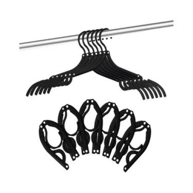 Imagem de Conjunto De Cabides De Roupas Portáteis Leves E Antiderrapantes Para V