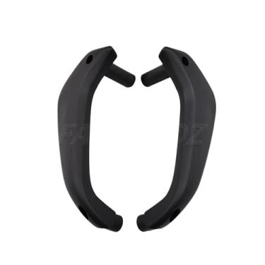 Imagem de Maçaneta interna da porta do carro compatível com ford fiesta 2011-2020auto/manual driver de janela elétrica G2BZ-5823943-JA D2BB-A23943-CA35B8(1Pair Manual)