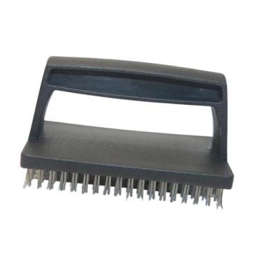 Imagem de Bothyi Escova de limpeza para grelha, cabo confortável, removedora de ferrugem, versátil, ideal para presentear homens, fácil de limpar, acessório para, Cabeça de Fio de aço