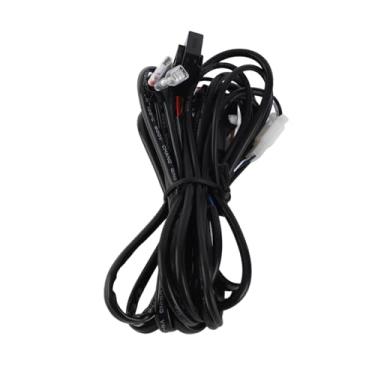 Imagem de Dioche Kit de Cablagem de Barra de Luz Led Universal 300w 16 Awg Resistente 12v 40a relé Liga/desliga para Caminhões Atvs Barcos Rvs (Tipo 1)