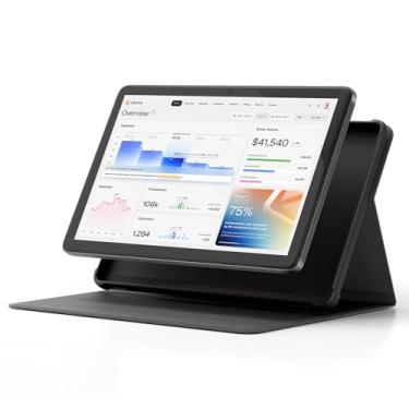 Imagem de DigiLand Tablet Android 14 de 11 polegadas para trabalho e produtividade, tela grande com tela dividida, desempenho suave, WiFi, câmera dupla, ideal para escritório e estudo (cinza)