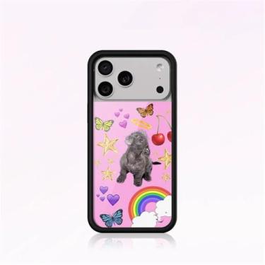 Imagem de Capa para celular com estampa de diamantes brilhantes para iPhone 17 Pro Max, 12, 13, 14, 15 Plus e 16 Pro, modelo NS636,4, compatível com iPhone 12.