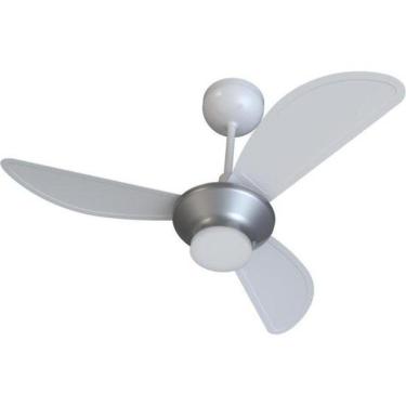 Imagem de Ventilador de Teto Ventisol 40cm 3 Pás 6 Velocidades Branco Mistral com Controle Remoto...