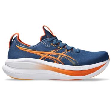 Imagem de ASICS Tênis masculino Gel-Nimbus 28, Anzu azul crepúsculo, 39