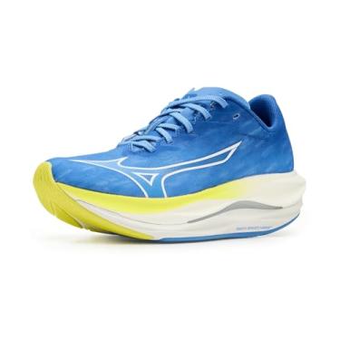 Imagem de Mizuno Tênis feminino Wave Rebellion Flash 3, Ultramrn/azul deslumbrante, 40