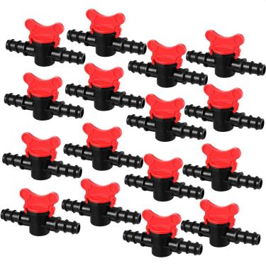 Imagem de Válvula de irrigação por gotejamento Válvulas de portão para válvula dupla macho de 1,27 cm (16)