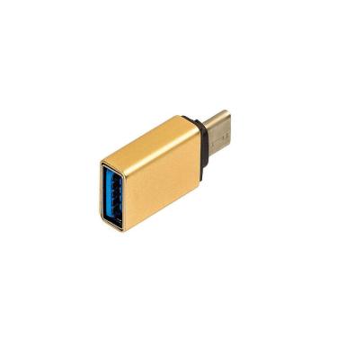 Imagem de Adaptador Usb-c 3.0 Com Função Otg - Dourado