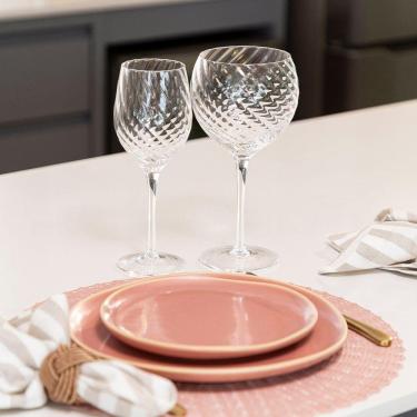 Imagem de Jogo De Taças Copa E Cia 4 Peças Jill 690ml Em Vidro Incolor