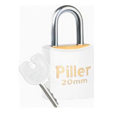 Imagem de Cadeado 20mm Branco - Piller - Piler