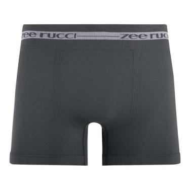 Imagem de Cueca Boxer sem Costura Grafite Zee Rucci, M