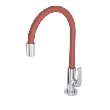 Imagem de Torneira de mesa para cozinha Deca Motion Terracota 1167.C23.TC - DECA