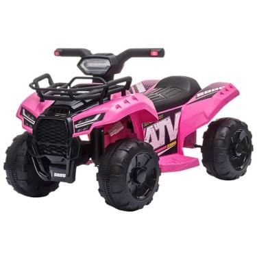 Imagem de Mini Quadriciclo Infantil Elétrico 6V Rosa 917810 BEL