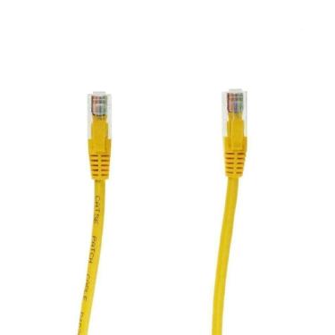 Imagem de Patch Cord Utp 1,5mts Cat5e Amarelo