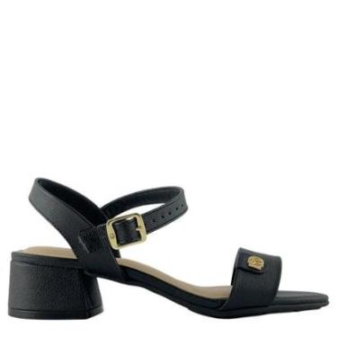 Imagem de Sandália Modare Feminina Salto Baixo com Fivela Ajustável-Feminino