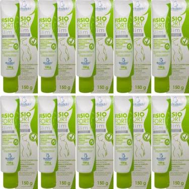 Imagem de 10 Creme Redutor de Medidas Bio Instinto Fisiofort Slim Bisnaga 150g