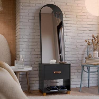 Imagem de Toucador Organic Cor: Preto - EJ MÓVEIS, Preto