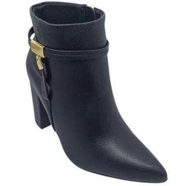 Imagem de Bota Vizzano Casual Napa Floather com Detalhe de Pingente Cor:;Tamanho:40;Gênero:Feminino-Feminino