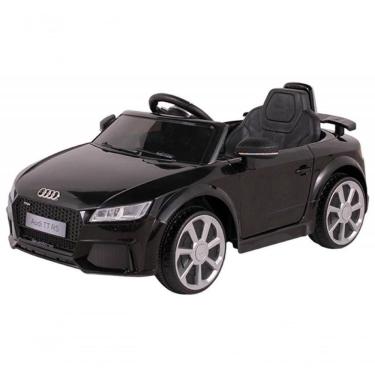 Imagem de Carrinho Elétrico Preto Audi Tt Controle Rem 12V Bel Brink