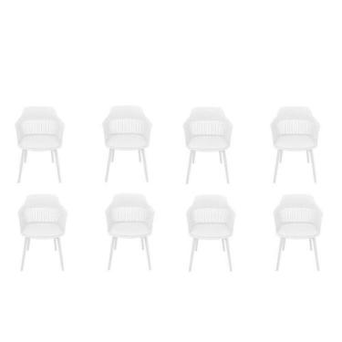 Imagem de Kit com 8 Cadeiras Mena para Sala de Jantar - OR Design