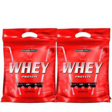 Imagem de Combo 2 - Nutri Whey Protein - Refil Baunilha 907g - Integralmédica - 