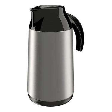 Imagem de Garrafa Termica De Aço Inox 1 Litro Para Cafe Cha Agua Leite - uniterm