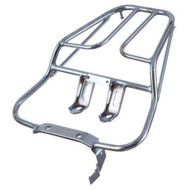 Imagem de Bagageiro Modelo Sansão para Titan 150 2004 a 2008 Cromado Pro Tork BA