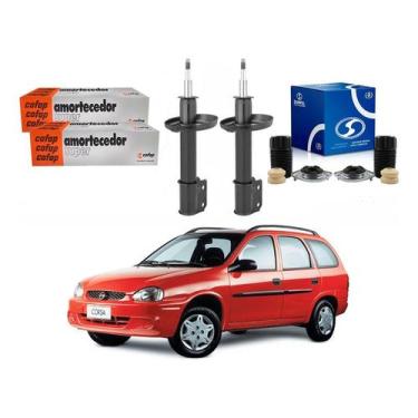 Imagem de Kit Amortecedor Dianteiro Corsa Wagon 1.0 1.6 1997 A 2002 - Cofap