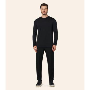 Imagem de Camiseta Masculina Manga Longa Térmica Diametro Preto - Diametro Basic