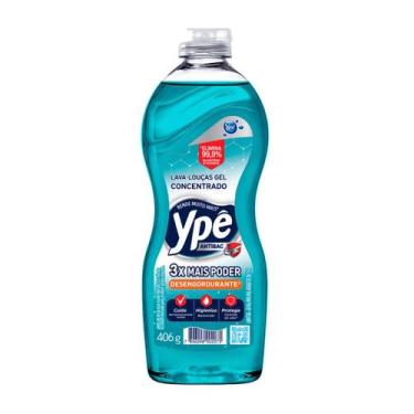Imagem de Detergente Gel Concentrado Desengordurante Antibac 406g Ypê