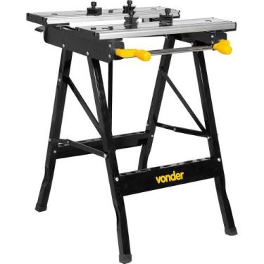 Imagem de Bancada Multiuso Vonder Dobrável 600 X 480 X 790 Mm 100 Kgf Alumínio P