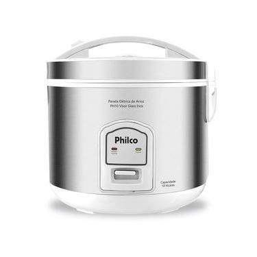 Imagem de Panela de Arroz Philco 10 Xícaras PH10B Visor Glass Inox