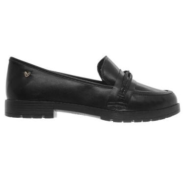 Imagem de Mocassim Loafer Feminino Mississipi J0942 Preto, Preto, 36