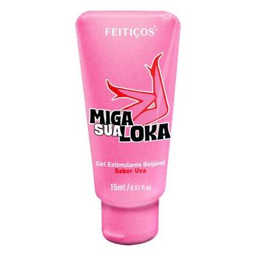 Imagem de Miga Sua Loka Gel Cosmético Uso Externo Uva 15ml - Feitiços