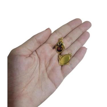 Imagem de Kit 100 Medalhas Nossa Senhora Desatadora Dos Nós 2cm - CAF