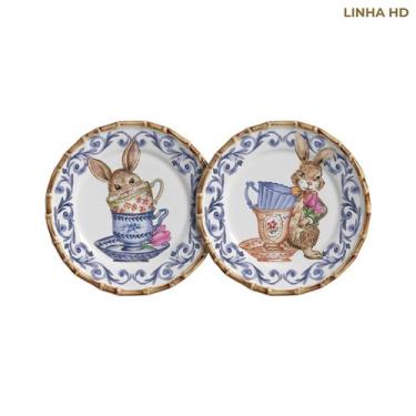 Imagem de Conjunto 2 Pratos de Sobremesa Teatime - Maison Blanche
