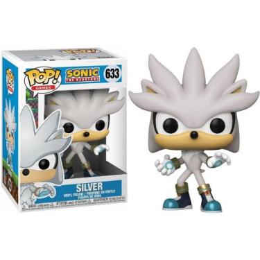 Imagem de Funko Pop! Games Sonic The Hedgehod Silver 633