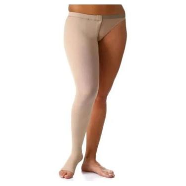 Imagem de Meia-Coxa Com Cinta Sigvaris 20-30mmhg Select Comfort, M1, Direito 