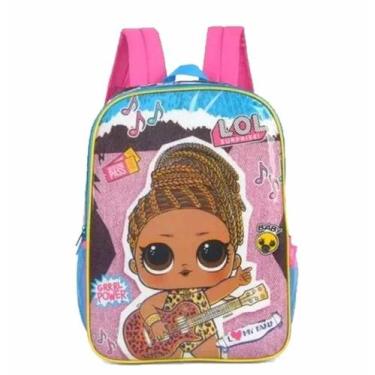 Imagem de Mochila Infantil Escolar Lol Surprise Luxcel Grande, Multicolor