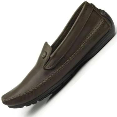 Imagem de Mocassim Pegada 140771 Masculino, 39, Marrom