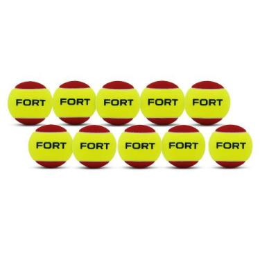 Imagem de Bola de Tênis Fort Stage 3 Pack Com 12 Bolas