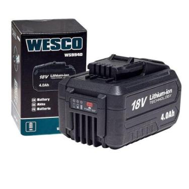 Imagem de Bateria 18v ions de litio 4,0 ah ws994 - WESCO