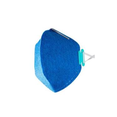 Imagem de Máscara Respirador Descartável Lubeka Azul PFF2 N95 Inside