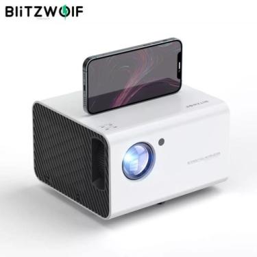 Imagem de Projetor Portátil Blitzwolf Vp14 6000 Lumens WIFI Led Full Hd Home Cin