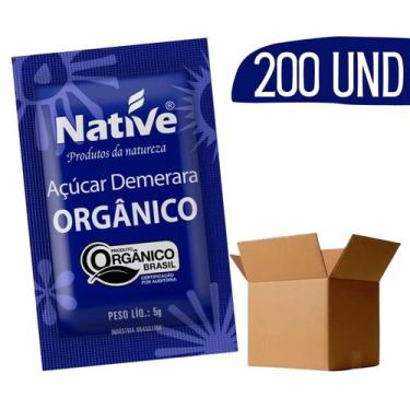 Imagem de Açucar Organico Native Demerara 5G - 200 Sachês