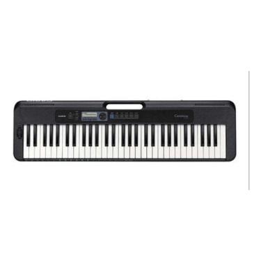 Imagem de Teclado Musical Casiotone Basico Digital CT-S300C2-BR Preto