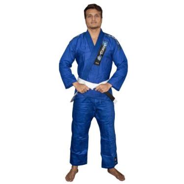 Imagem de Kimono Torah Trançado Advanced Jiu Jitsu - Adulto, A1, Azul