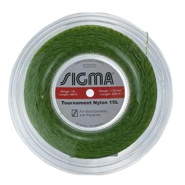 Imagem de Corda de Tênis Sigma Tournament Nylon 1.35mm Verde