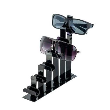 Imagem de Expositor Porta Óculos Acrílico Preto Para Vitrines Balcão - Instaloja