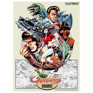 Imagem de Pôsterzine - Cadillacs Dinossaurs (Japão) - 50cm x 70cm - Sem dobras -