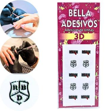 Imagem de Adesivo de Unha 3D Rebeldes RDB Bella Adesivos Sortidos - GL Verdadeir